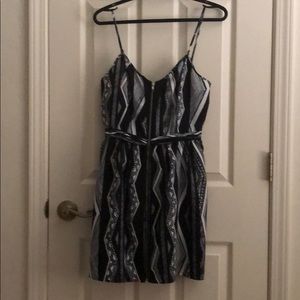 Black and white dress